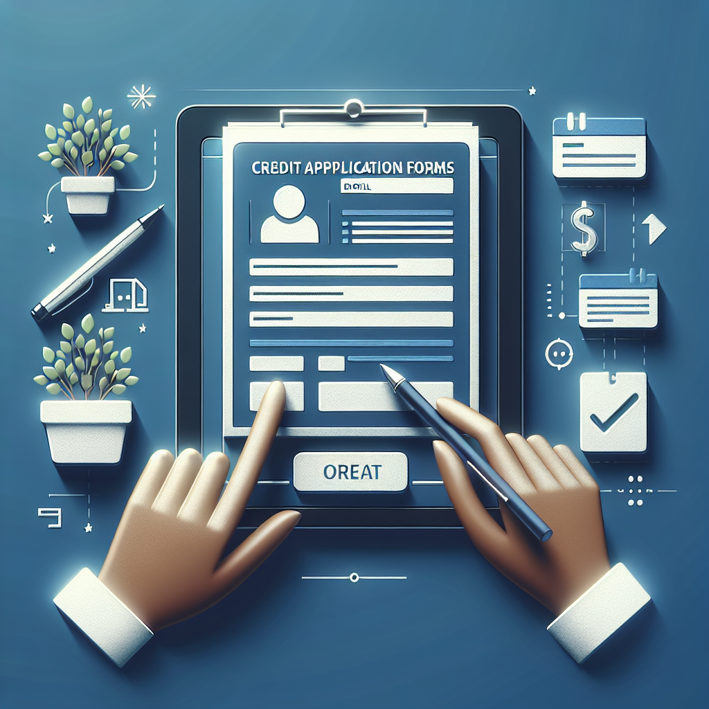Kredit-Antragsformulare